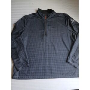 Vineyard Vines Jim Nantz 1/4 Zip 2x Herringbone Performance Stretch Golf